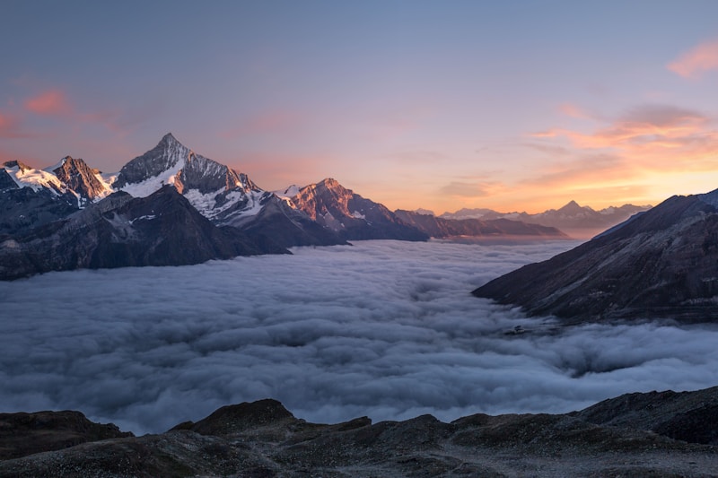 Serene mountain landscape
